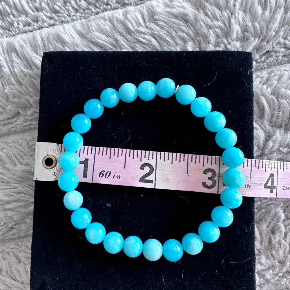 Light Amazonite bead necklace & bracelet set by Jay King - Picture 14 of 16